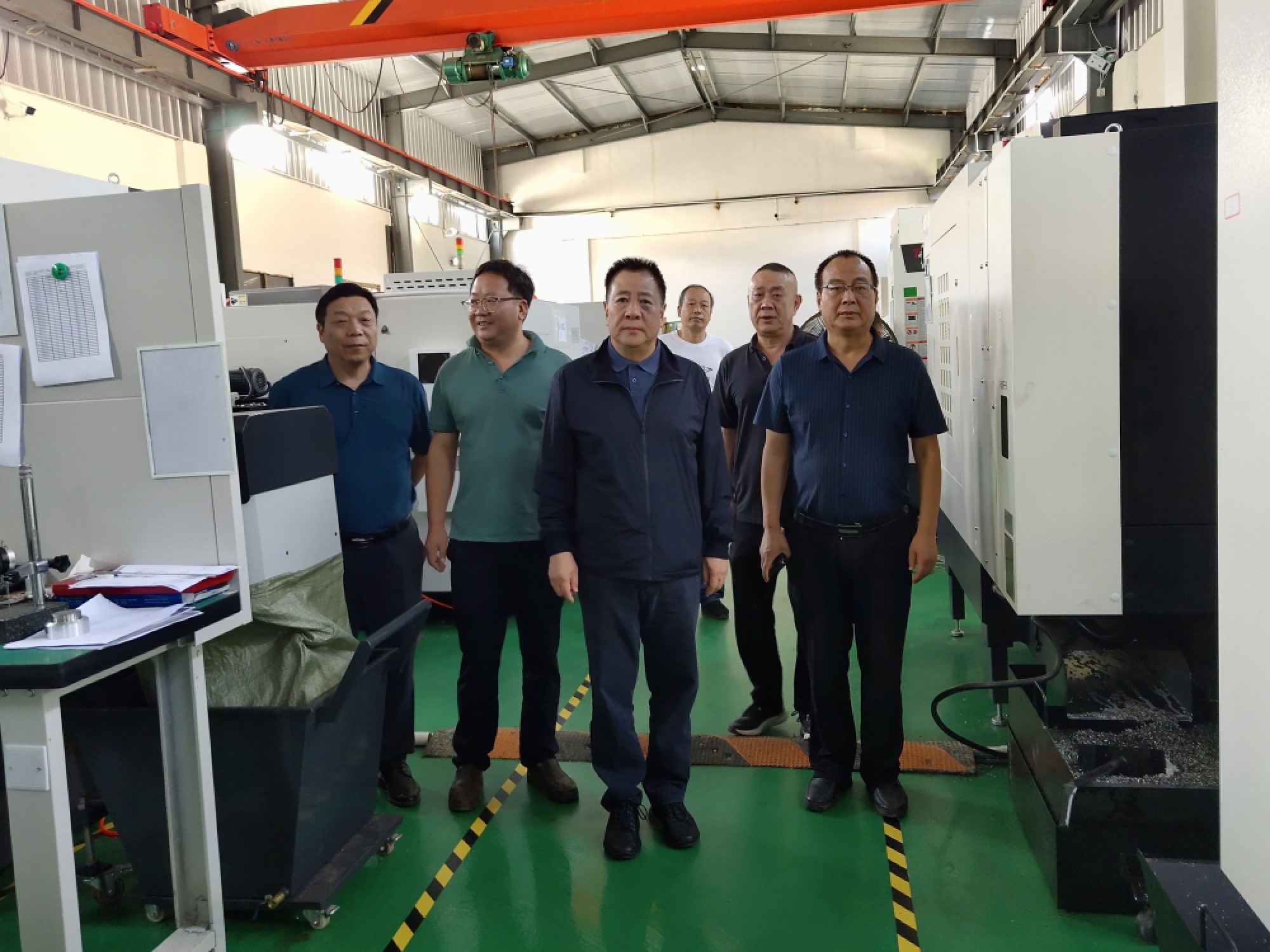 工投集團黨委書記、董事長金輝赴陜西長鋼新興科技產業公司調研